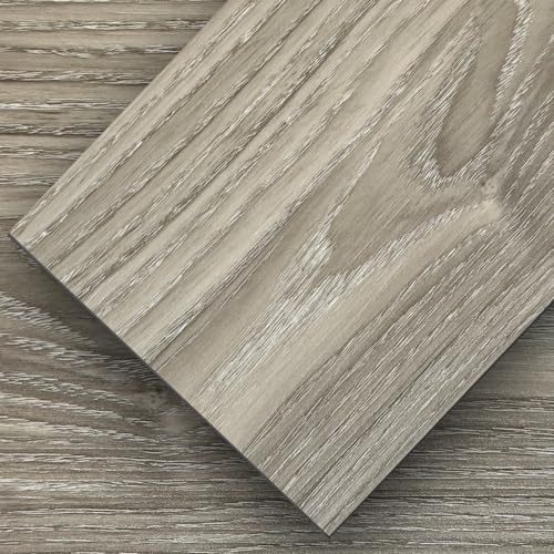 MURIS Suelo Vinílico Autoadhesivo, 32 Lamas de 15 x 91 cm (4,46 m²), Grosor de 2 mm, PVC Impermeable, Alta Adherencia y Resistente, Imitación Madera, MRS-DB002