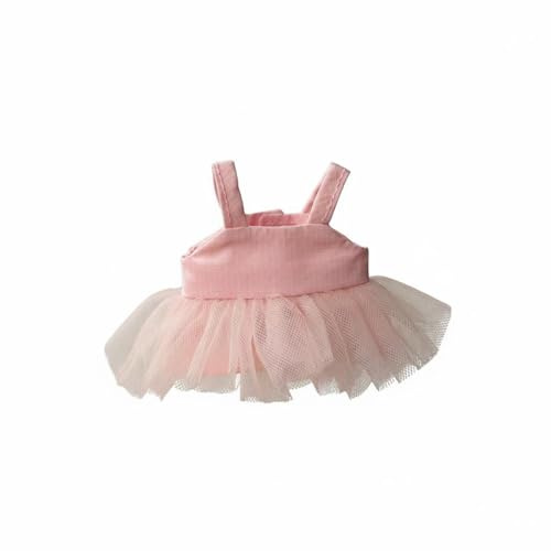 MotiveTech 10cm Puppenkleid Ballett-Stil Puppen-Ballettkleid -Design BJD Puppenoutfit für Puppensammler, Kinder , Rosa