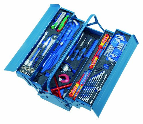 Heyco/Heytec 50807764600 Sanitärwerkzeugsatz mit 6 Modulen 75-teilig 508077-646