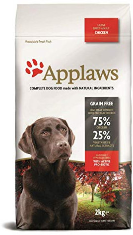 Applaws Hund Trockenfutter Large Breed Adult Huhn, 1er Pack (1 x 2kg)