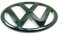 Volkswagen 1J0853601A041 VW Zeichen Emblem schwarz Logo Kühlergrill vorn, nur für Golf 4 (Typ 1J)