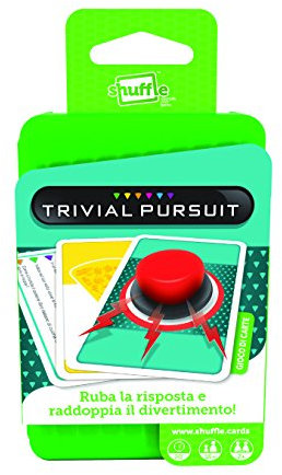 Cartamundi Shuffle Kartenspiel (evtl. Nicht in Deutscher Sprache) Trivial Pursuit