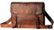 ALASKA EXPORTS Laptop Messenger Bags With Adjustable Strap Vintage Leather Computer Bag | Office Satchel | Business Satchels | Shoulder Bags (14 X 10 X 4 INCH )