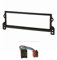 tomzz Audio 2404-030 Radioblende Set kompatibel mit BMW Mini One One D Cooper Cooper S (R50 R52 R53) 2001-2006 Adapter Rundpin