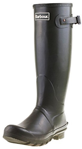 Barbour Damen Bede Wasserdicht Gummistiefel Winter Mitte Wade Stiefel - Oliv - 40/41