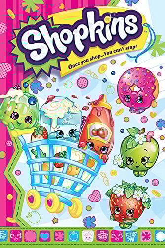 empireposter Shopkins - Once You Shop - Sammelfiguren Poster Plakat Druck - Größe 61x91,5 cm