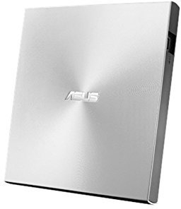 Asus ZenDrive U7M externer DVD-Brenner (für Apple MacBook & Windows PCs/Notebooks, inkl. 2x M-Disk Rohlingen, Brennsoftware & Nero Backup App, M-Disc Support, USB 2.0) silber