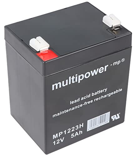 Baterías acumuladoras de plomo ácido Multipower MP1223H 12V 5Ah