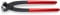 KNIPEX Pinza per fascette ad orecchio, 220 mm, 10 99 I220