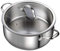 Cooks Standard Classic 02518 Stainless Steel Dutch Oven Casserole Stockpot with Lid, 7-QT, Silver