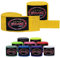 Farabi Sports Kinder Boxing Bandage 2,5 Meter lang boxbandagen - Box Bandages mit Paar für MMA, Muay Thai, Training, Kickboxen und Kampfsport (Yellow)
