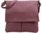 SH Leder Kim G182 - Borsa a tracolla in vera pelle, 26 x 25 cm, rosa antico, M