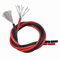 BOJACK 12 Cable de silicona de calibre 10 pies rojoy 10 pies negro 12 AWG Cable de cobre trenzado flexible (paquete de 1 par)