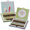 younikat Aufkleber-Set passend für Merci Schokolade zu Ostern I mit buntem Motiv I mit vorgedruckten Aufklebern I selbstklebend I kreative Geschenk-Idee I Individuell I ohne Schokolade I dv953