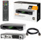 hb-digital Fuba HDTV - Receptor satélite digital Sat DVB-S/S2 ODS 350 + cable HDMI de 1,5 m, función de grabación, apto para PVR-Ready Unicable (pantalla LED de 4 dígitos, EPI, USB 2.0, reproductor
