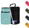 Healter-750ml Food flasks for hot food Soup flask Thermal food container Portable Stainless Steel Food Containers with Insulated Bag & Folding Spoon Keep Hot/Cold for 12 Hours(Blue)