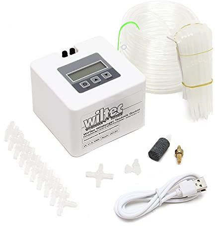 Automatisches Bewässerungssystem mit Timer für Pflanzen, programmierbar, z.B. für Urlaubsbewässerung