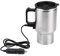 Voiture chauffage tasse 12V 450ml électrique dans la voiture en acier inoxydable voyage chauffage tasse café thé voiture tasse tasse