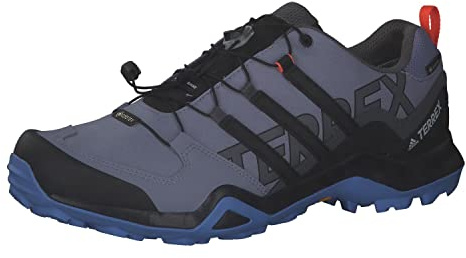 adidas Herren Terrex Swift R2 GTX Sneaker, Silver Violet Core Black Blue Fusion, 42 EU