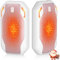 Hand Warmers Rechargeable, PHEJIE Hand Warmers 2 Pack 6000mAh，Electric Hand Warmers with 3 Heating Modes USB Reusable Split Portable Hand warmer Perfect for Outdoors, Warm Gifts for Women Men