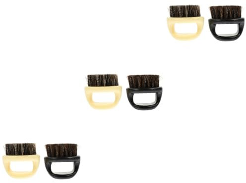 POPETPOP 3er-sets Bartbürste Für Männer Haarstyling Geschredderte Haarbürste Ergonomischer Griff Für Den Heimsalon 2 Stück * 3