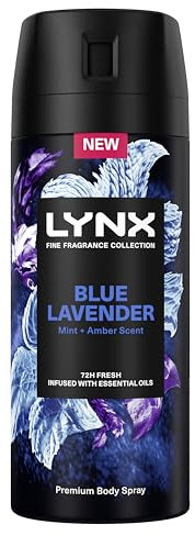 Lynx Fine Fragrance Collection Blue Lavender Premium Deodorant Bodyspray 150 ml