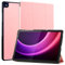 DMLuna Case for Samsung Galaxy Tab A9 Plus 11 Tablet 2023 Model (SM-X210/X216/X218), Multi-Viewing Angles Slim Premium PU Leather Cover with Auto Wake Sleep Feature, Rose Gold