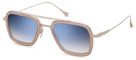 Dita FLIGHT.006 WHITE GOLD - DUSTY PINK/DARK GREY TO 52/22/144 Unisex Sonnenbrillen