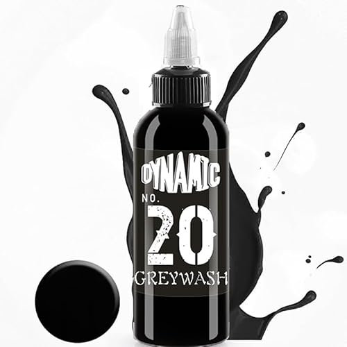 TATTOOI Advanced Black Tattoo Tinte. Professionelle Tattoo Tinte und Zubehör zum Skizzieren, Färben und Mischen von Tribal Tattoo Tinte-1 oz Flasche