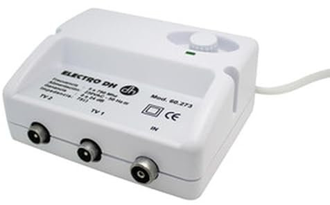 Amplificador para Antenas de televisión analógica o Digital