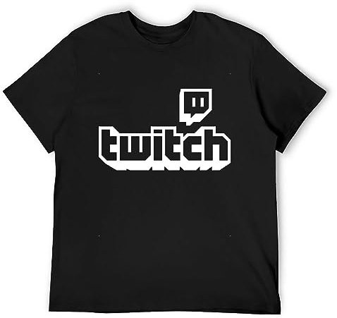 Twitch Tv Purple Gaming Gamer Fathers Day Sports Fan T-Shirt Black L