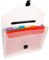 STOBOK Bill Organizer Pockets Accordion File Folder Receipt Storage Holder Paper Organizer for A4 Size