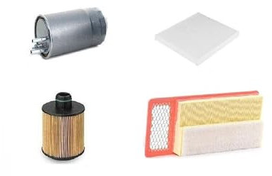 Kit Filtri Tagliando compatibile con Punto EVO e con Alfa Romeo 1.3 Multijet Euro 5