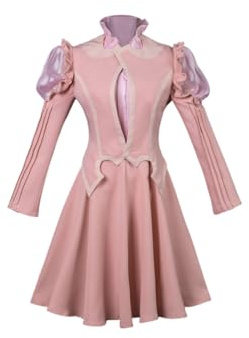 CosFantasy Cosplay Costume Dress Womens Pink Jacket Skirt Suit Shirt 3 Pieces