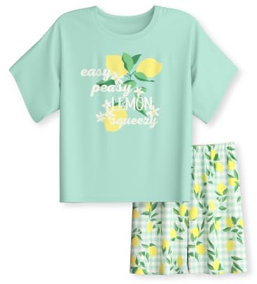 CALIDA Kids Kurz-Pyjama Kinder | Schlafanzug aus hochwertiger Baumwolle, atmungsaktiv, pflegeleicht