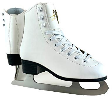 American Athletic Tricot Lined Ice Skates for Girls - Recreational Kids Figure Skates with Ankle Support, Padded Liner, Stainless Steel Blades - Suitable for Indoor & Outdoor Ice Skating (2)