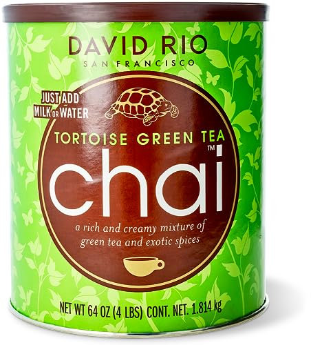 David Rio Chai T1ortoise Green aus San Francisco, Pappwickeldose (1 x 1814 g)