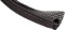 Techflex 1/10,2 cm Split F6 geflochtenes Kabel sleeven Wrap, Split Loom, 25FT