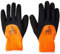 UCI KoolGrip ARCTIC Thermal Dual Latex Waterproof Grip Work Gloves ORANGE (10/XL)