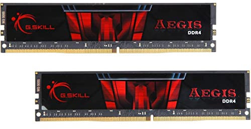 G.SKILL 32GB DDR4 Aegis 3000 MHz PC4-24000 CL16 Dual Channel Memory Kit (2x16GB)