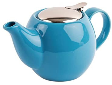 Olympia CAF� Teapot 510Ml Blue with New Useful Features for Better Experience