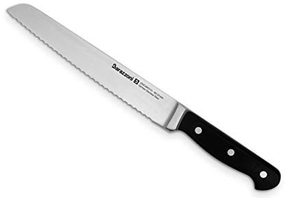 Barazzoni Coltello Pane 20 cm Lama ad Alta Resistenza.