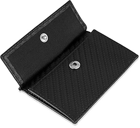 Coin Pocket Münztasche für ZNAP Slim Wallet - Platz für bis zu 10 Münzen - Inkl. RFID Shield Blocker - Kleingeldfach, Münzfach, Coin Case zum Einschieben - Kompatibel mit Apple AirTag