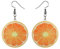 Holibanna Früchte Tropfen Ohrringe Acryl Baumeln Ohrringe Kreative Niedliche Anhänger Ohrring für Frauen Mädchen Sommer Strand Schmuck (Orange)