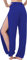 Hoerev Damen weichen Schlitz Bein Hose Harem Dance Yoga Pilates Hose,Royal,M
