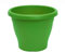 Pamex - Maceta de plástico mediterránea, Color Verde, diámetro 25 cm, macetero para jardín Exterior, terraza, balcón e Interior del hogar