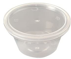 4oz Circle Pot for Wax Melts with Lid - Pack of 50