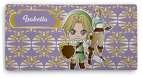 Grand Tapis de Souris. Tapis Souris Personnalisable. Tapis XXL. Tapis Gamer. 800 * 400 * 2mm. Base en Caoutchouc Antidérapant. Mouse Pad. Zelda
