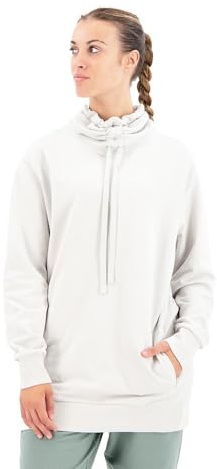 CMP Damen Maxi Sweatshirt aus Baumwolle