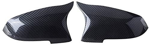 Rückspiegel-Abdeckung Für BMW F10 F11 F18 5er 2014-2017 Facelift Rückspiegelabdeckung Außenspiegelkappe Rückspiegelgehäuse (Color : Carbon Fiber Pattern)